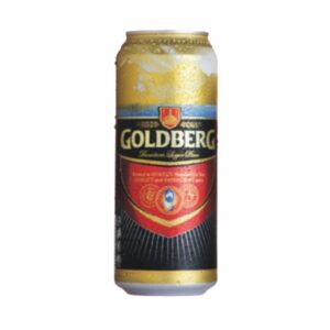 Goldberg beer can-50cl