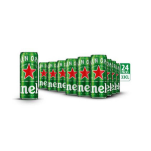 Heineken can beer-33cl (x24)