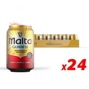 Malta Guinness can- 33cl x24