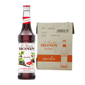 Monin Granadine Syrup-70cl (Carton x6)