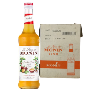 Monin Passion Fruit Syrup-70cl (Carton x6)