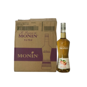 Monin Peach Liqueur-70cl (Carton x6)