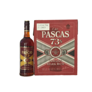 Old Pascas Jamaica Rum-70cl (Carton x6)