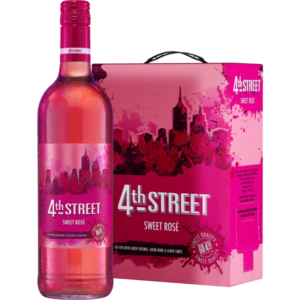 4th Street sweet rose-75cl (Carton x6)