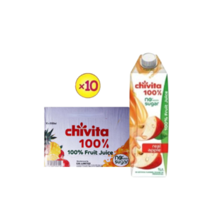 Chivita Real Apple- 1Ltr (Pack x10)