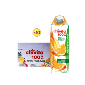 Chivita Real Orange- 1Ltr (Pack x10)