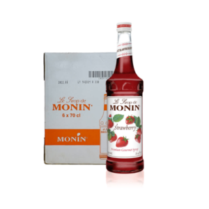 Monin Strawberry syrup-70cl (Carton x6)