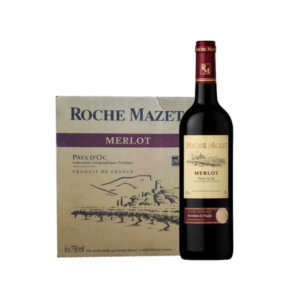 Roche Mazet Merlot Red- 75cl (Carton x6)