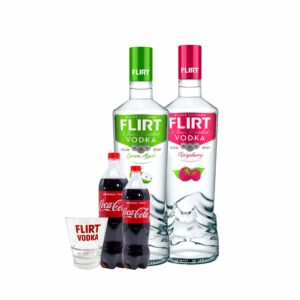 2 Bottles of any Flirt Vodka Variant