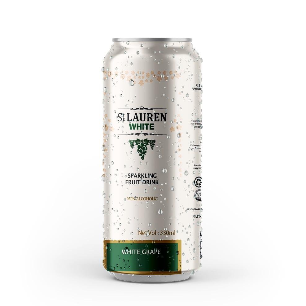 St Lauren White Grape Can | Wine | 0% | 33cl 1 St Lauren White Grape Can | Wine | 0% | 33cl