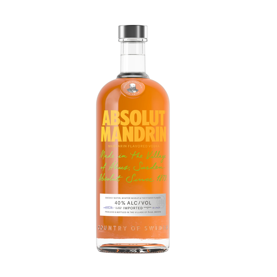 ABSOLUTE MANDERIN | VODKA | 40% | 1LTR