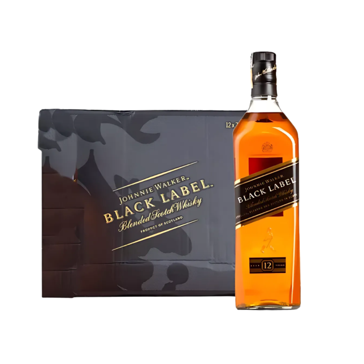 JOHNNIE WALKER BLACK LABEL | WHISKEY | 40% | 70CL (Carton x12) 1 JOHNNIE WALKER BLACK LABEL | WHISKEY | 40% | 70CL (Carton x12)