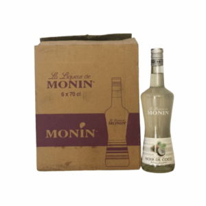 Monin Coconut Syrup | Syrup | 0% | 70cl (Carton x6)