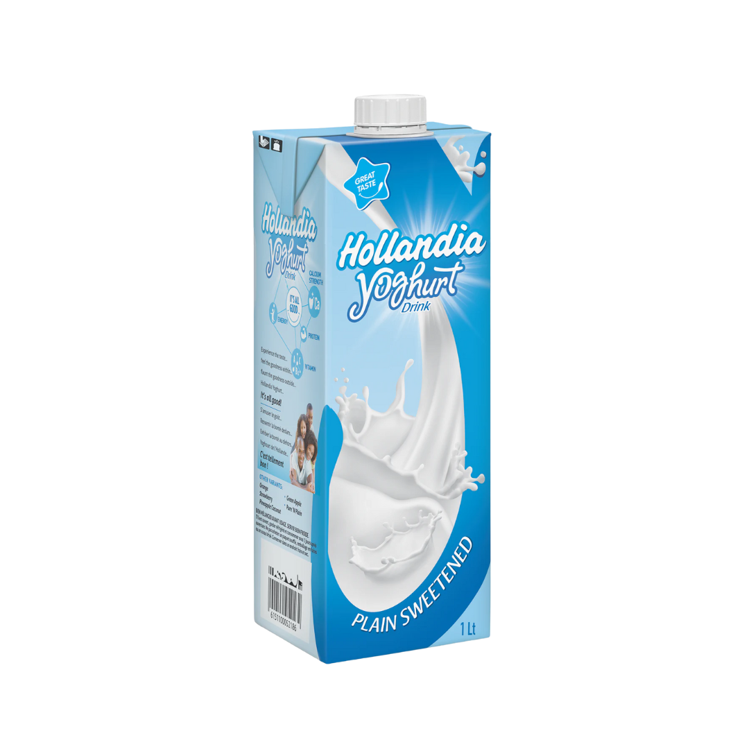 HOLLANDIA YOGHURT PLAIN | YOGHURT | 0% | 1LTR