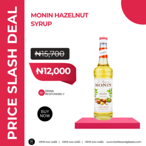 MONIN HAZELNUT SYRUP DEAL